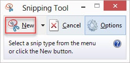 snipping tool new